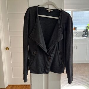 Banana Republic Asymmetrical Cotton Jacket